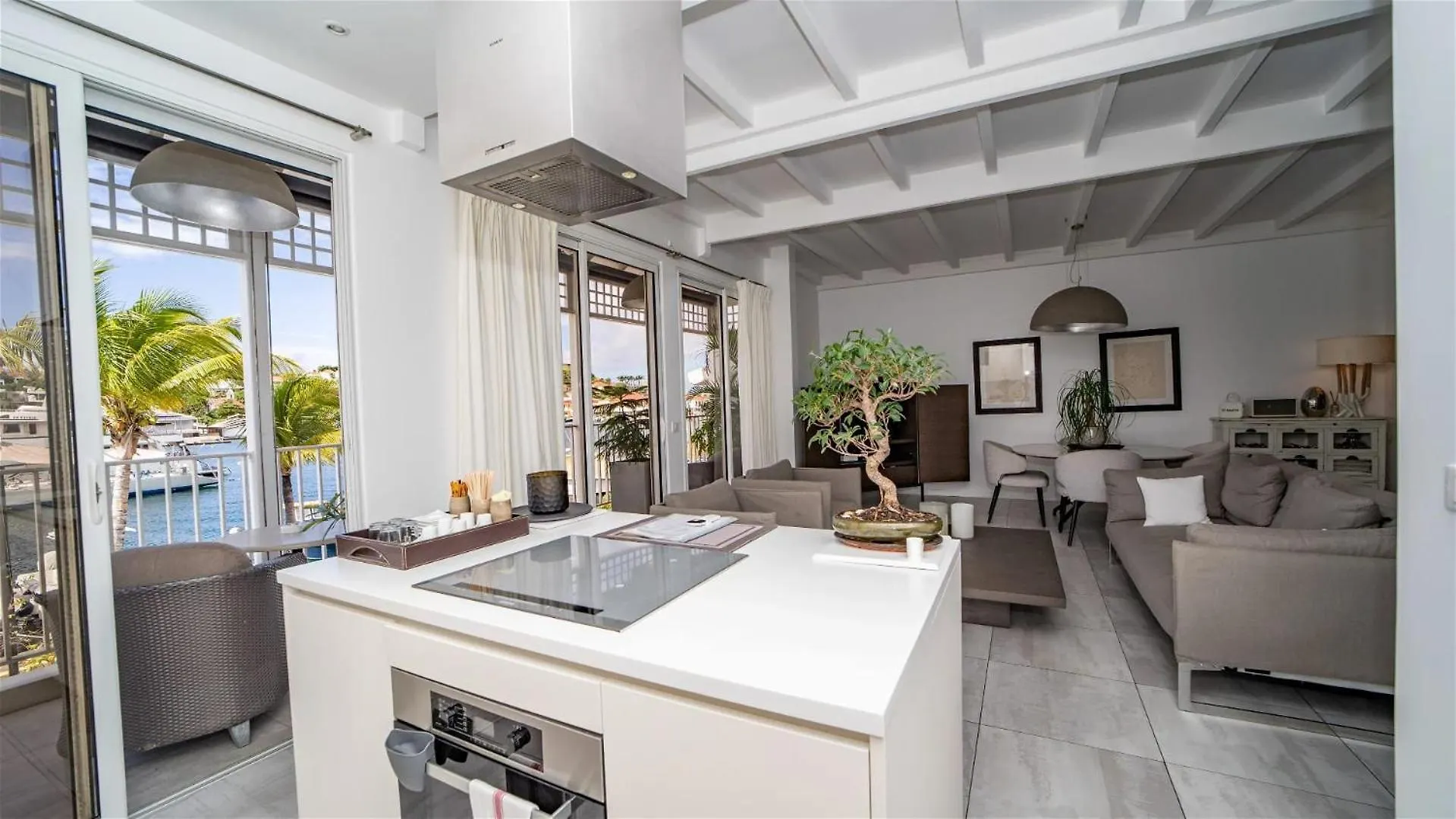 Three-Bedroom Gustavia Harbor Apartment 圣巴泰勒米